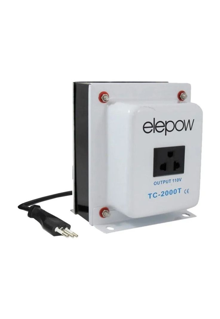 Auto Transformador Elepow 2000 Watts (220V a 110V)-0