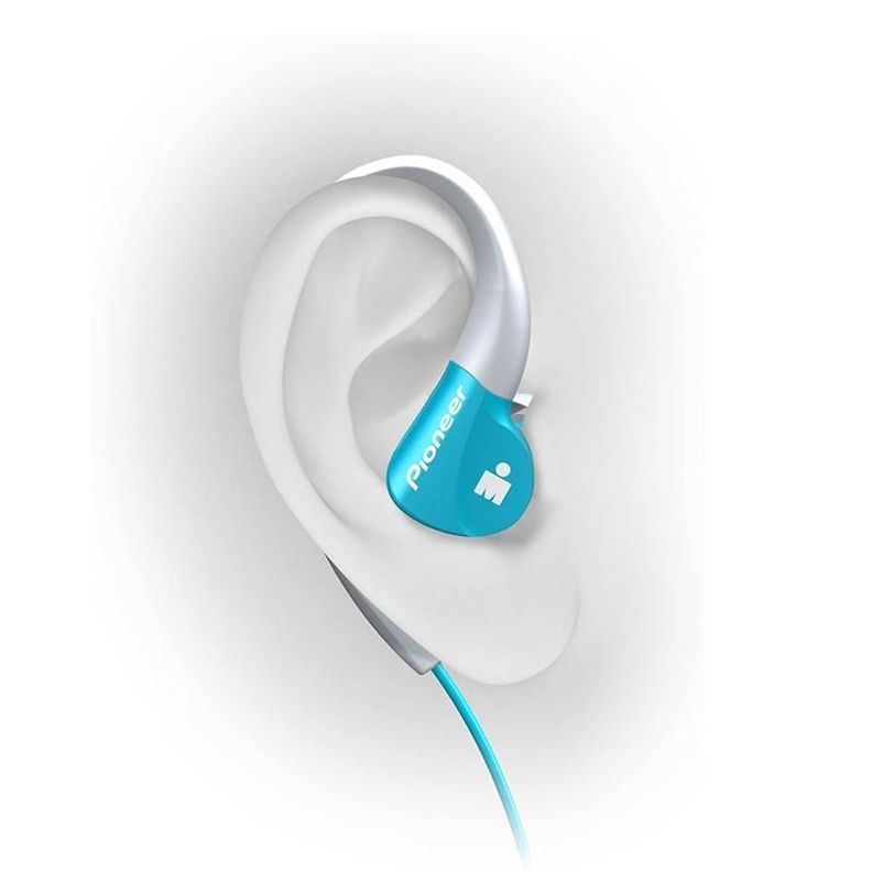 Audifonos Pioneer Se-e3m Gr Aqua Deportivos-1