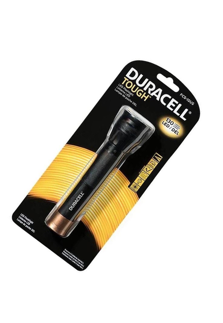 Linterna Duracell 130 Lumens 19 Cm Fx-2