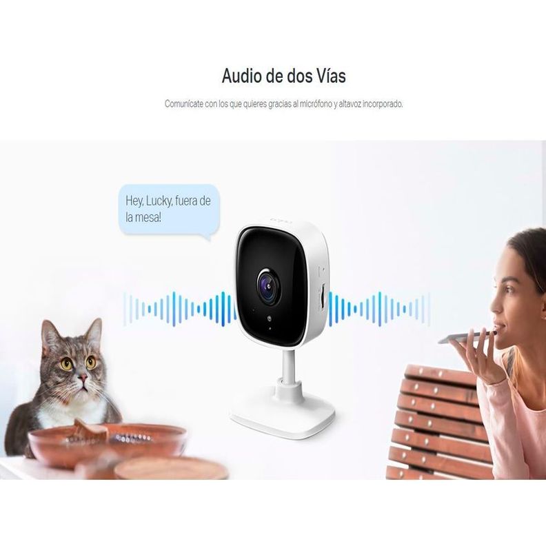 Cámara Wifi de Seguridad TP-Link Tapo C100 Para el Hogar-2