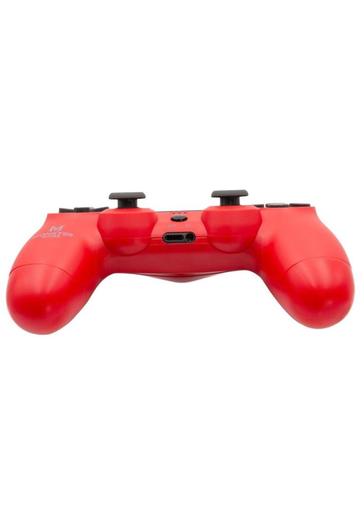 Control Monster Alternativo Ps4 Bluetooth Rojo Monster 31mtg05067-0