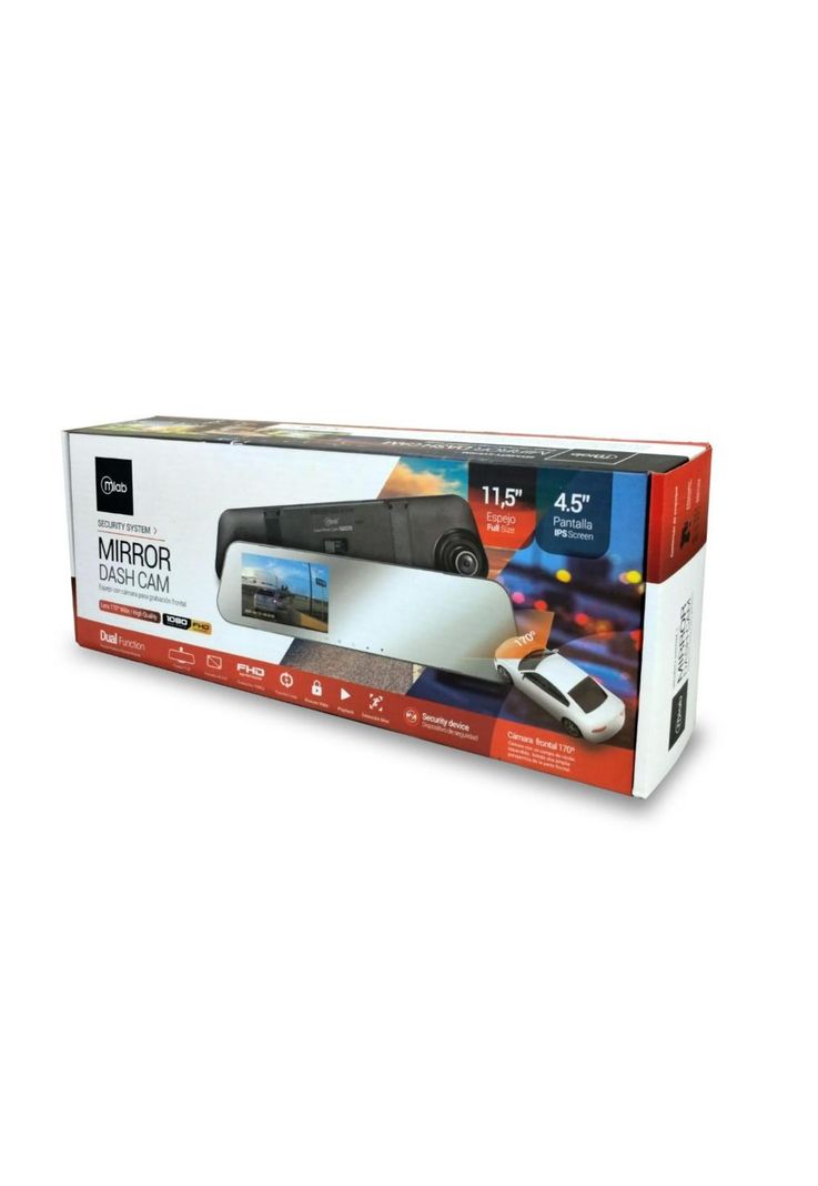 Cámara Espejo Auto DVR FHD Front 1080p 9319 Mlab-4