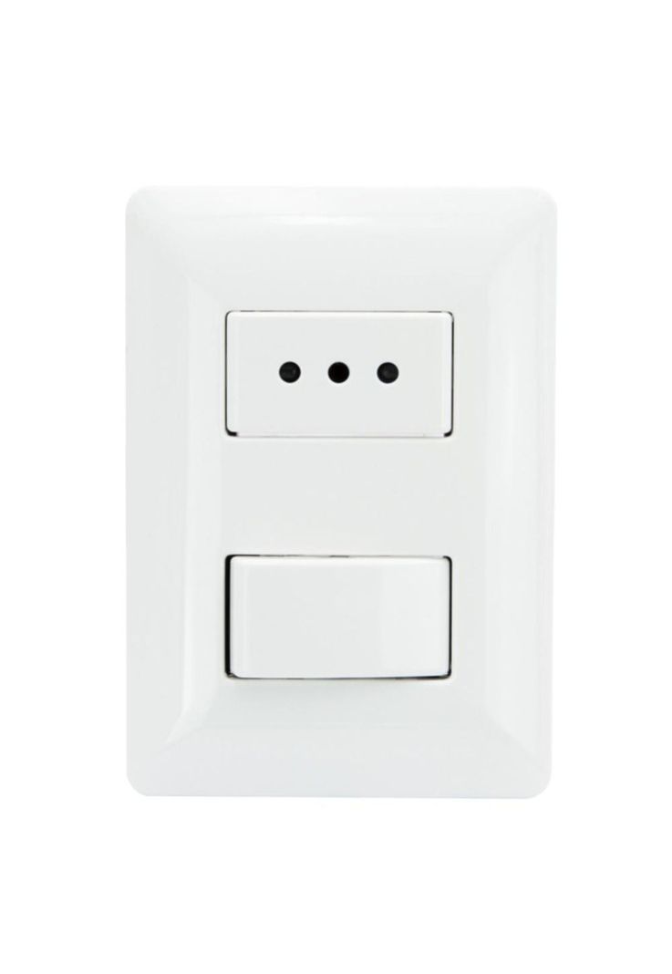 Interruptor Para Muro Combinado 250V 10A-0
