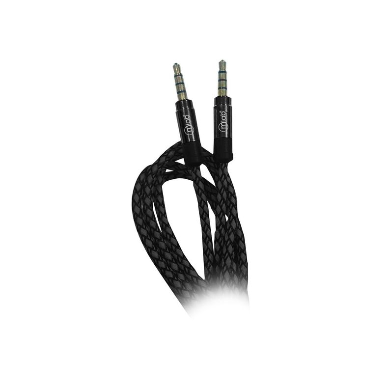 Cable Auxiliar Plug 3.5 Mm Audio 1 Mt-1