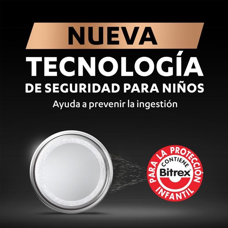Pila Duracell de litio 2025 de 3v (paquete de 5)-3