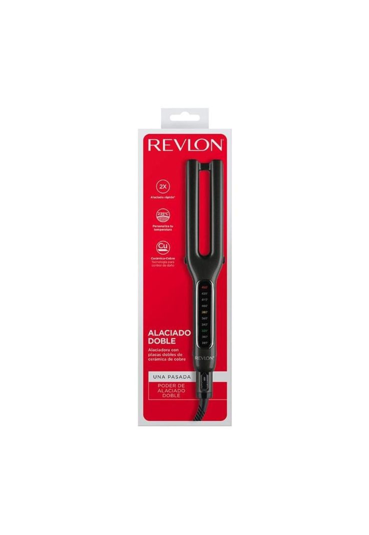 Alisador Revlon Con Placas Dobles De Cerámica De Cobre-3