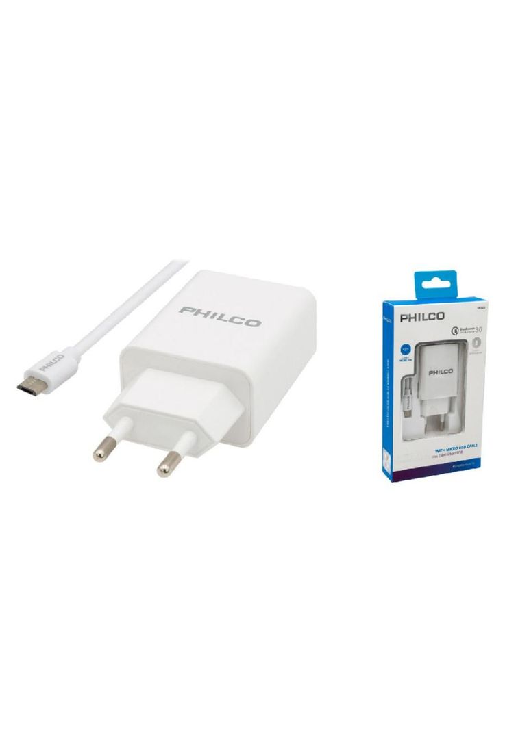 Cargador USB Inteligente Con Cable Micro USB-0