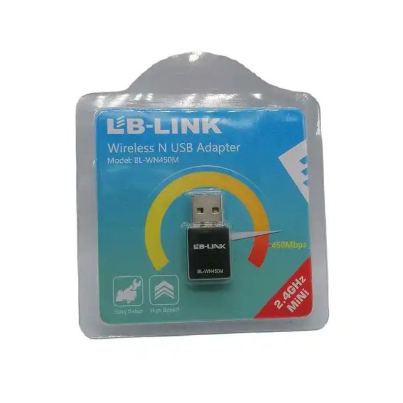 Adaptador WiFi inalámbrico mini USB de 300 Mbps LB-Link-4