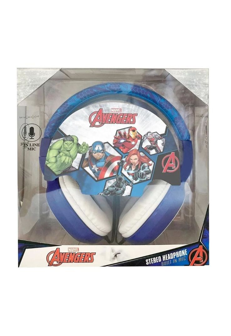 Audífonos Marvel Capitán América Teen Micrófono Electrotom-4