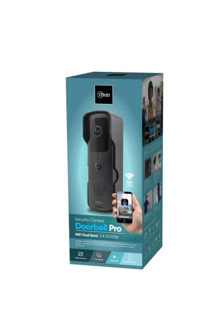 Timbre inteligente Mlab Doorbell Pro 9256 1080P WiFi-5