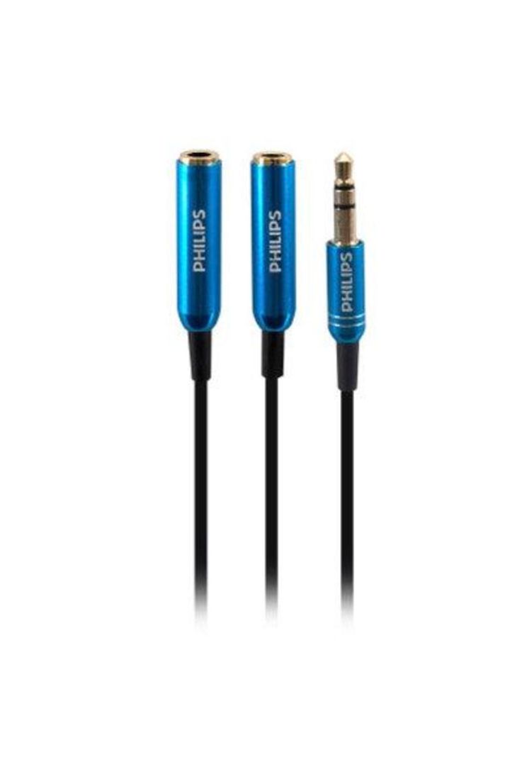 Cable Divisor de Audio Philips Auxiliar SWA7200C Splitter-0