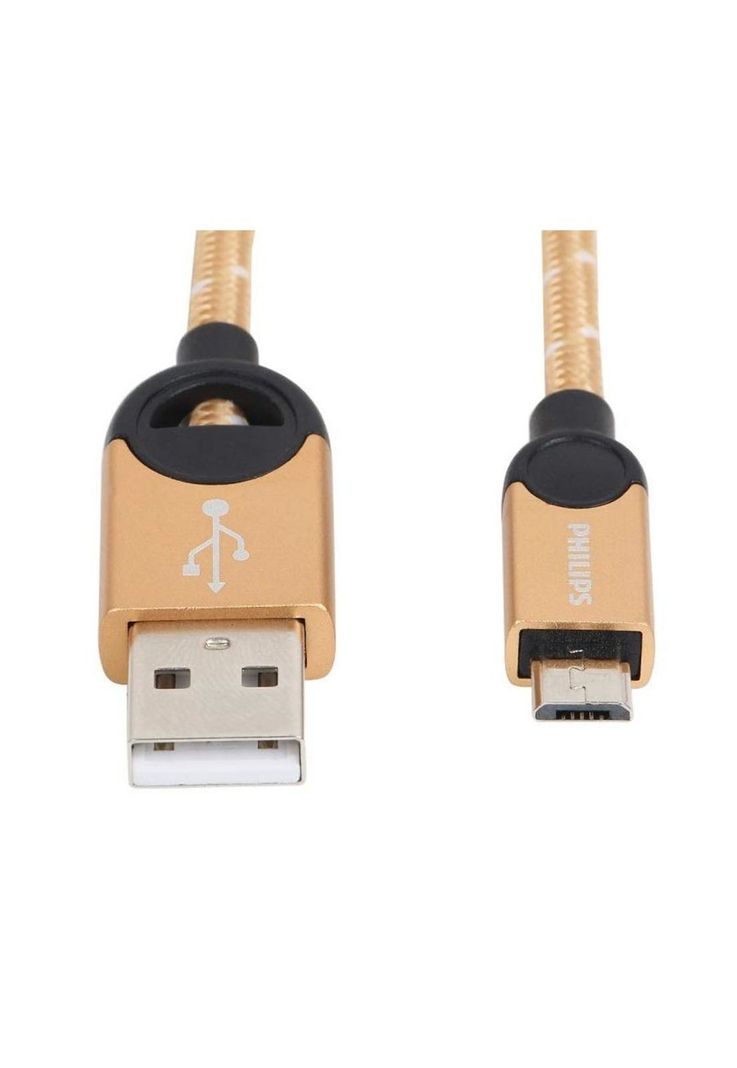 Cable Philips DLC2618G Micro USB 1.2 Mts Trenzado-3