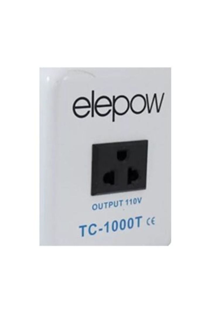 Auto transformador 1000 Watts Con Tierra Tc-1000T-2