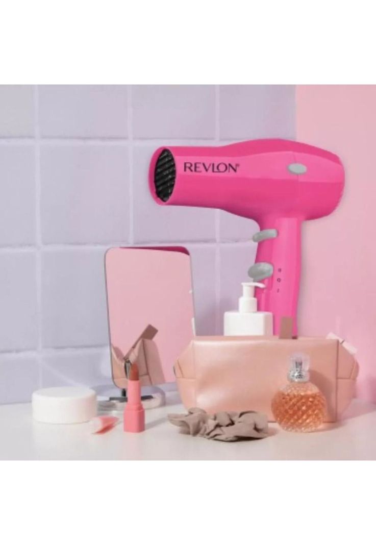 Secador de Pelo Compacto Iónico Pink REVLON-3