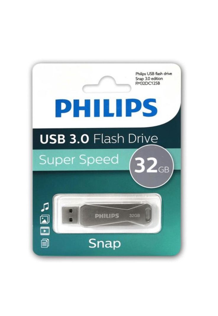 Pendrive USB 3.0 Tipo C Scpap Philips 32GB FM32DC125B-1