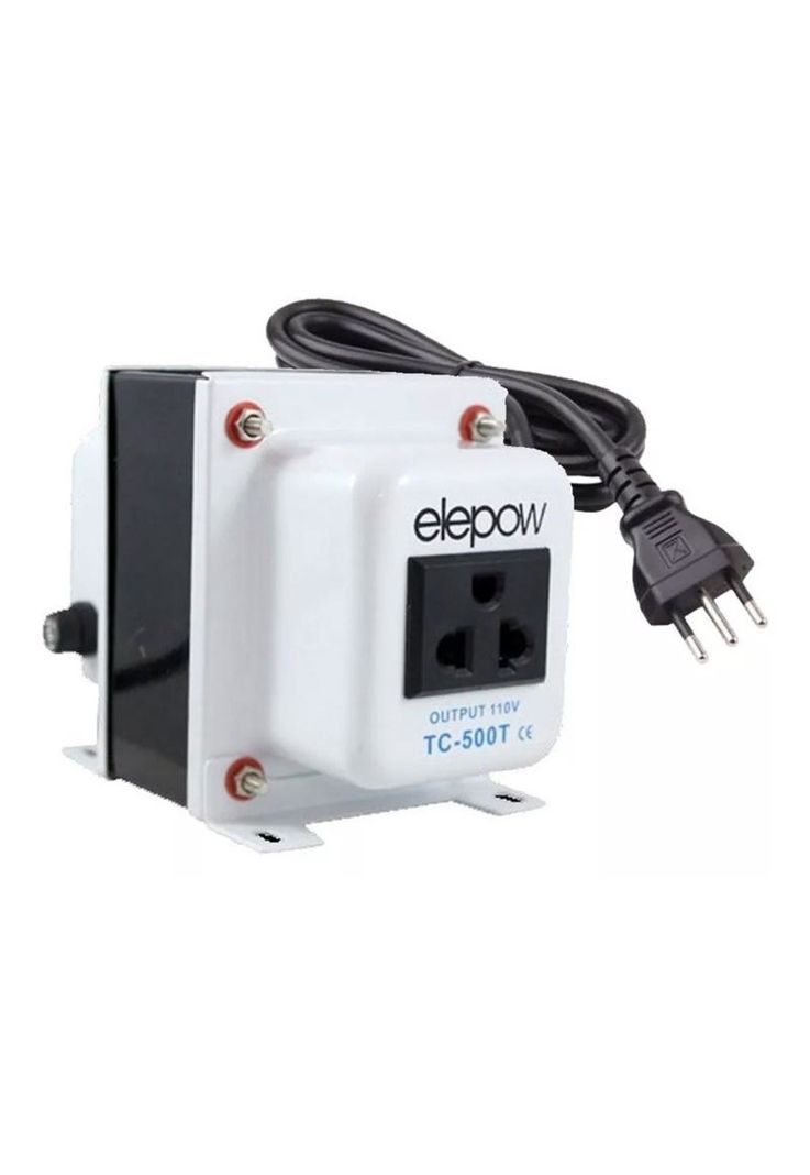 Auto transformador 500 Watts Con Tierra Tc-500T-1