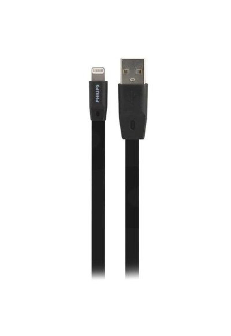 Cable Lightning + Cargador de Auto USB Philips-1