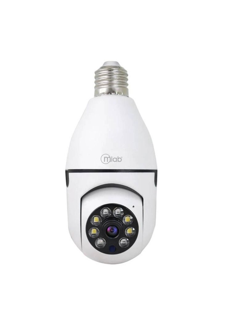 Camara de Seguridad Mlab Robotic E27 Wifi-Dual Band 2.4 /5.0 Ghz-0