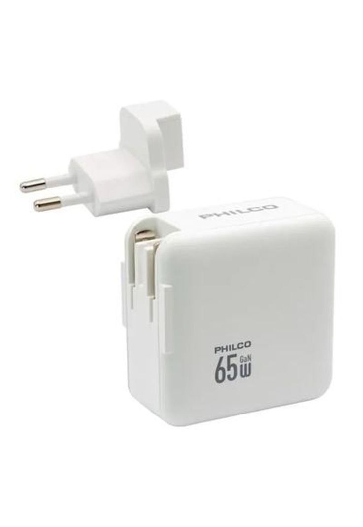 Cargador Super Rapido Philco Usb 3.0 65w-0