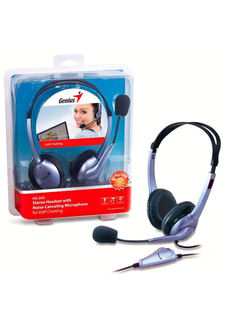 Audífonos Multimedia Genius HS-04S Alambrico Over-Ear-6