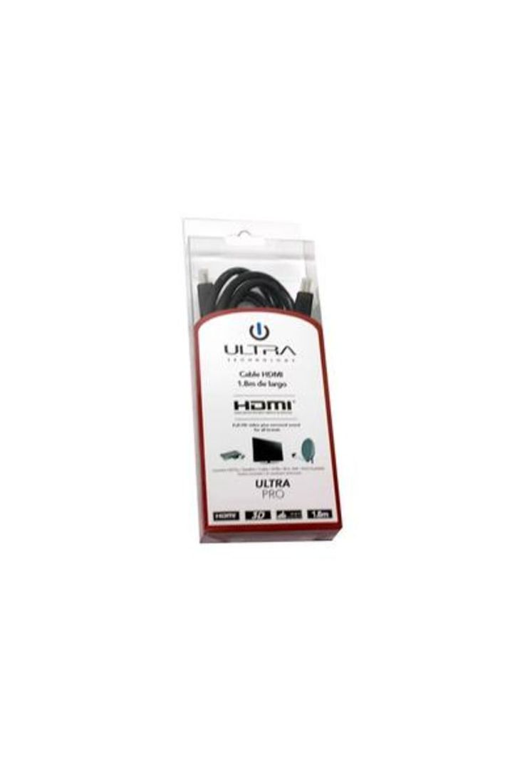 Cable Hdmi 1.8 Mts Ultra Full Hd-0