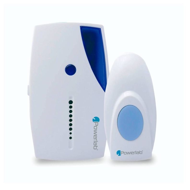 Timbre Inalámbrico Wireless Powerlab Azul Mlab-0