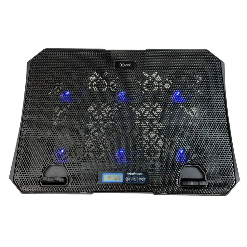 Base Ventilador notebook Six Fan 60 LCD Mlab-1