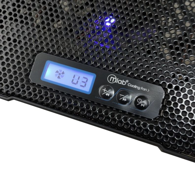 Base Ventilador notebook Six Fan 60 LCD Mlab-2