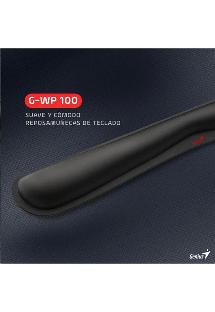 Apoya Muñecas Genius Pad Teclado WP100 Ergonómico-4
