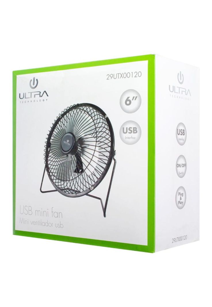 Mini Ventilador USB 6” Ultra-2