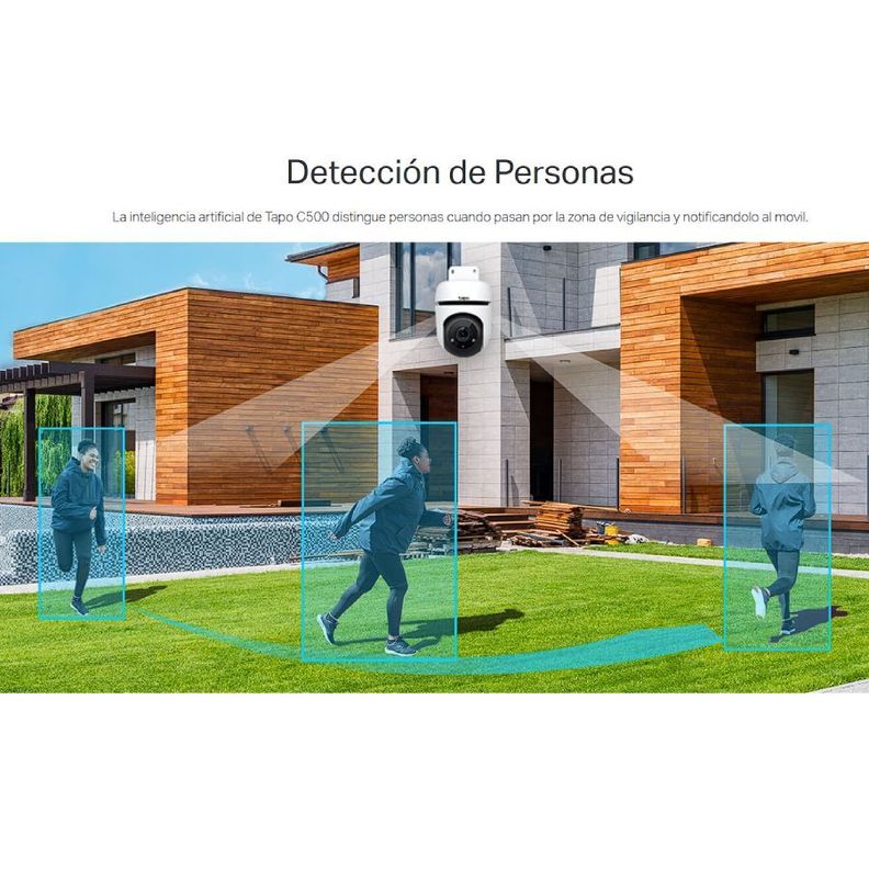 Cámara inteligente Wi-Fi de vigilancia 360º Tapo C500 TPLink-3
