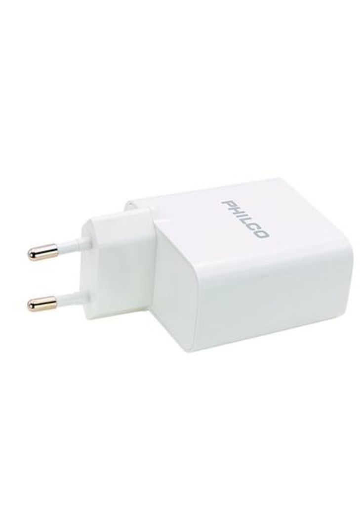 CARGADOR PARED SUPER RAPIDO 30W USB A Y TIPO C-0