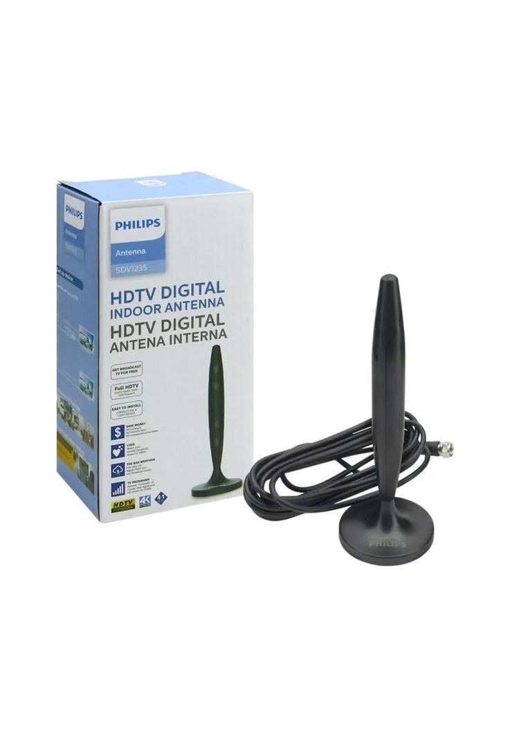Antena Philips SDV1230 HDTV Indoor 180 Grados Pedestal-5