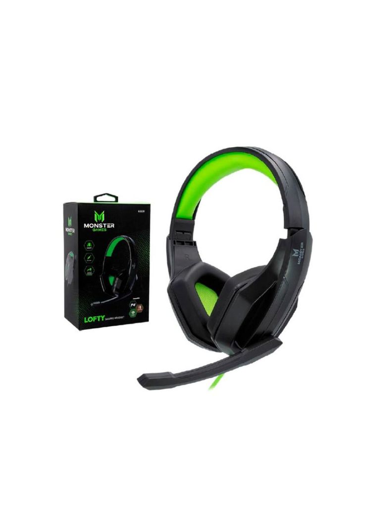 Audífonos Gamer Lofty Monster Games Micrófono integrado Over-ear-3