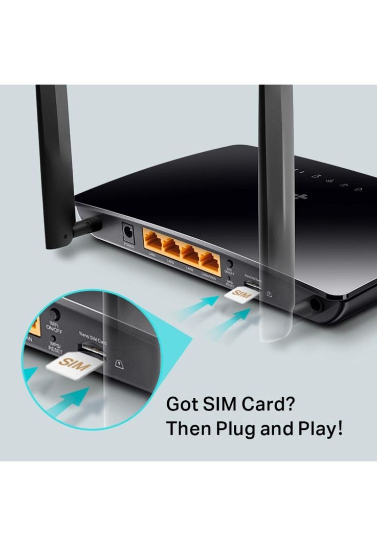 Router Gigabit  4G LTE AC750 Wi-Fi 5-3