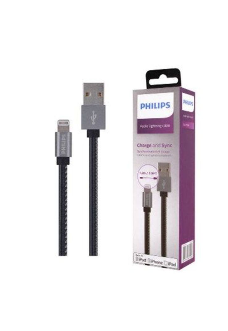 Cable Philips DLC2508B Compatible con Iphone 1.2 Mts-4