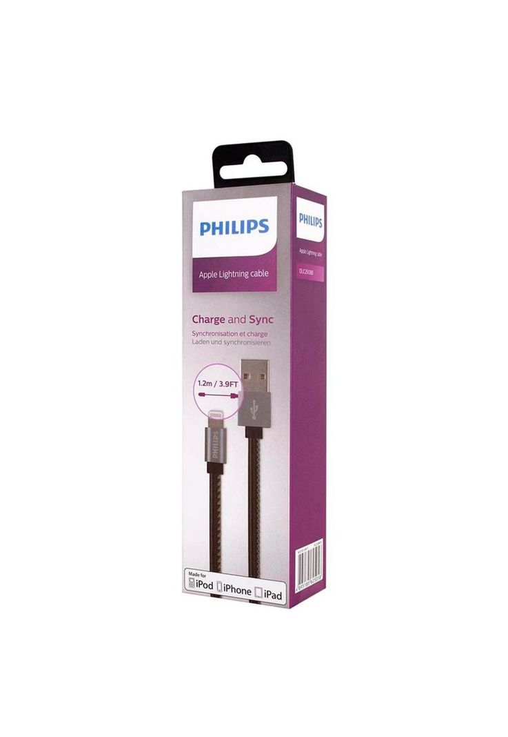 Cable Philips DLC2508B Compatible con Iphone 1.2 Mts-5