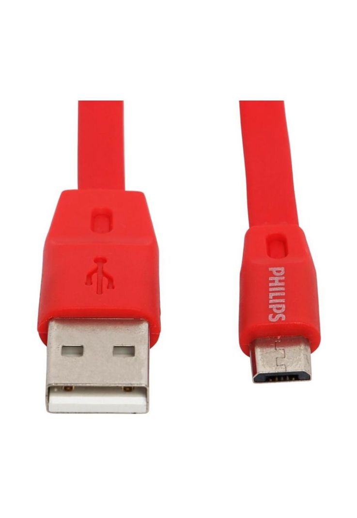 Cable Philips DLC2518C/97 Micro USB 1.2 Metros-1
