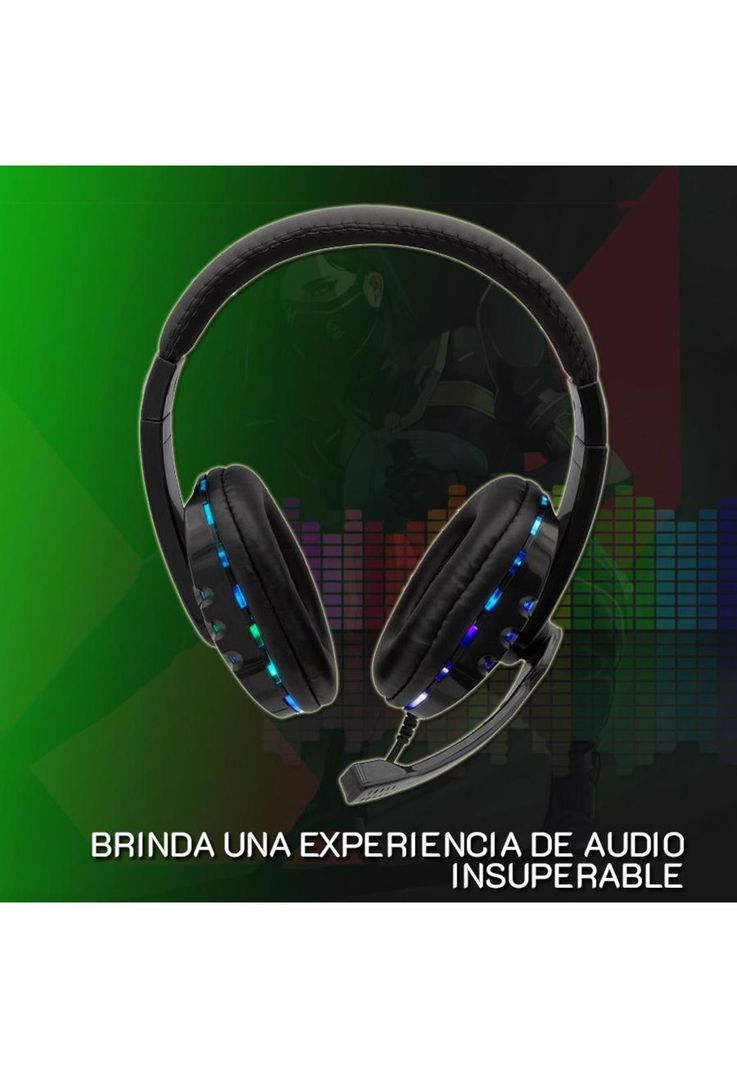Audífonos Monster Gamer Bogey Games RGB Over-Ear-5