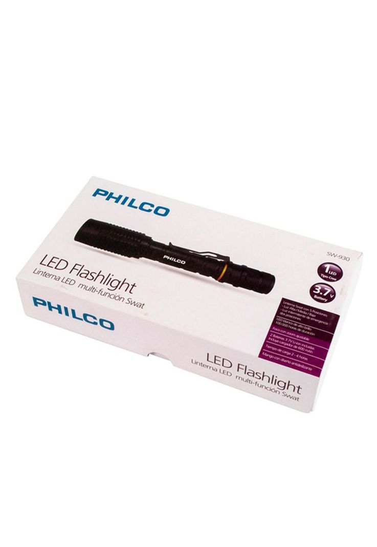 Linterna Swat Recargable Philco 180 Horas Zoom 5 modos de Luz-2