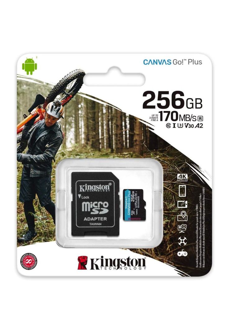 Memoria Microsd C/Adapt Go Plus 256gb-3