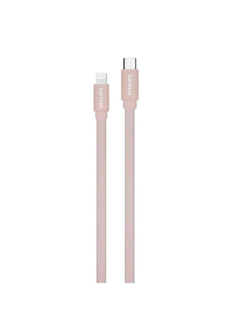 Cable Philips DLC7546V USB-C a Lightning 1.2 Mts-0