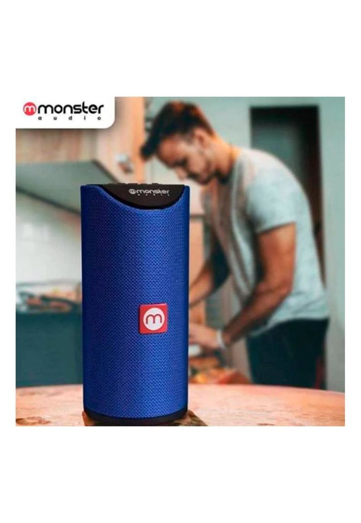 Parlante Monster Bluetooth Anti Salpicaduras USB-3