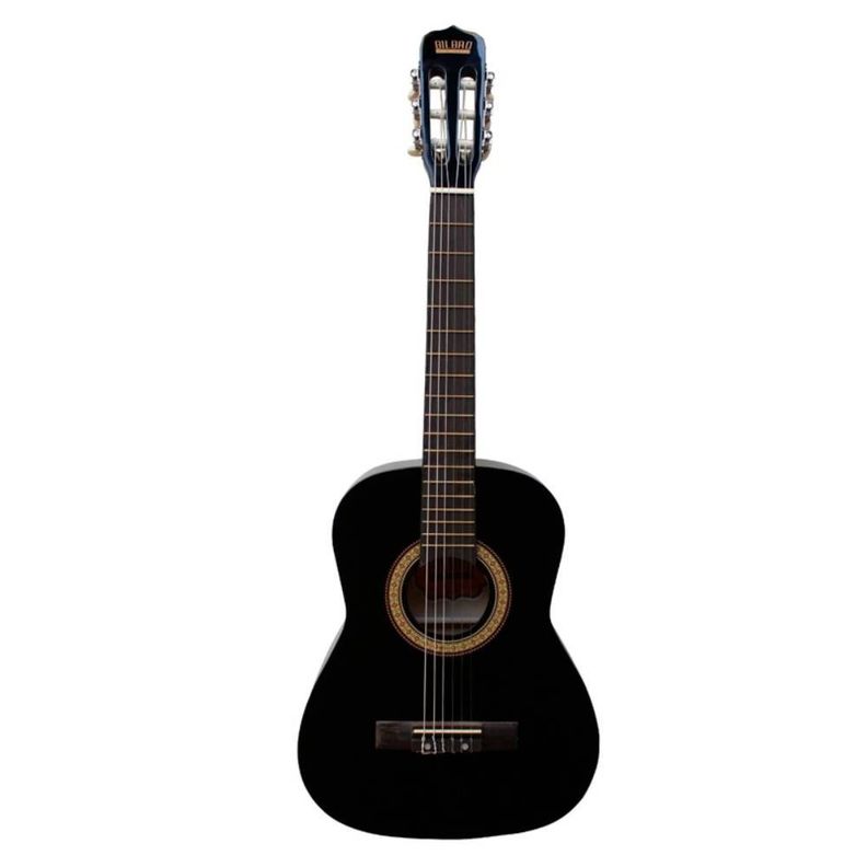 Guitarra Acústica Sevillana 34'' Con Funda Negra Mlab-0