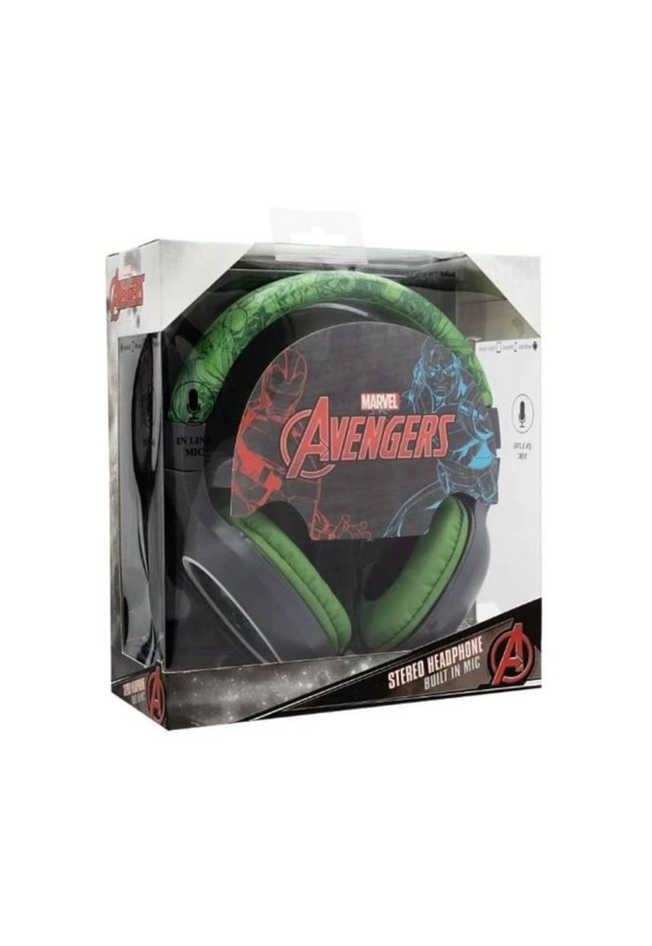 Audífono Juvenil MARVEL HULK, Over-Ear - Micrófono-3