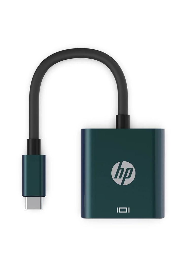 Adaptador Usb Tipo C A Vga Hembra Azul HP Dhc-ct201-1