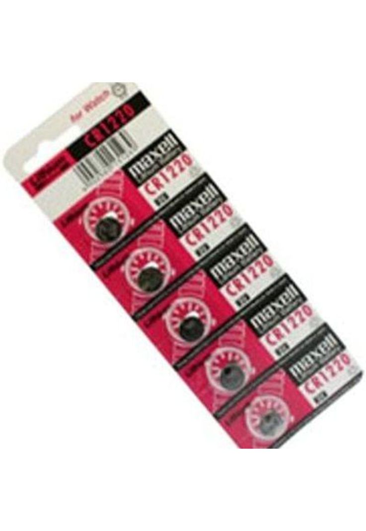 Blister 5 Pilas Litio 3V Maxell Cr1220-1