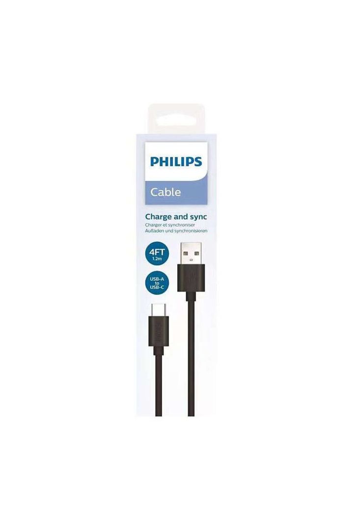 Cable Philips DLC3104A USB-A a USB-C-1