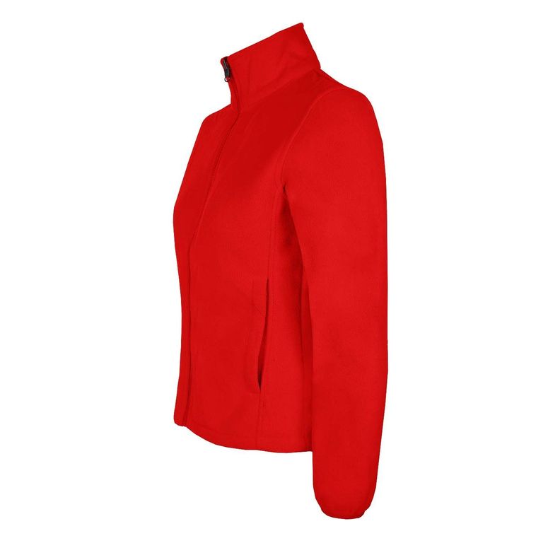 Chaqueta 3 En 1 Desmontable Bicolor Rojo Mujer-4