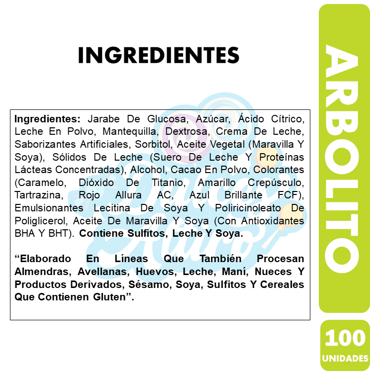Arbolito - Caramelos De Ambrosoli (Bolsa Con 100 Unidades)-1